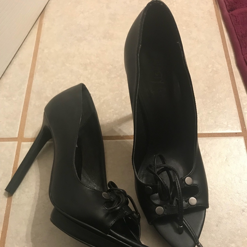Nasty gal black heels